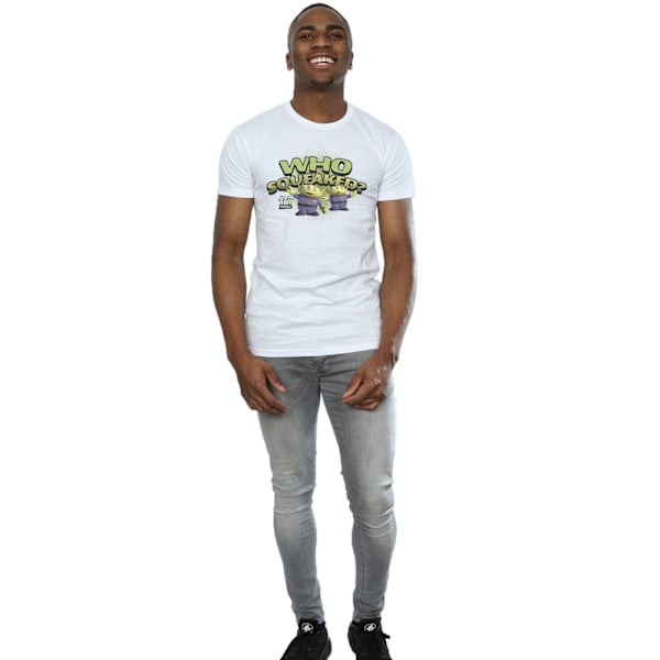 Disney Mens Toy Story Vem Pip? T-shirt 3XL Vit White 3XL
