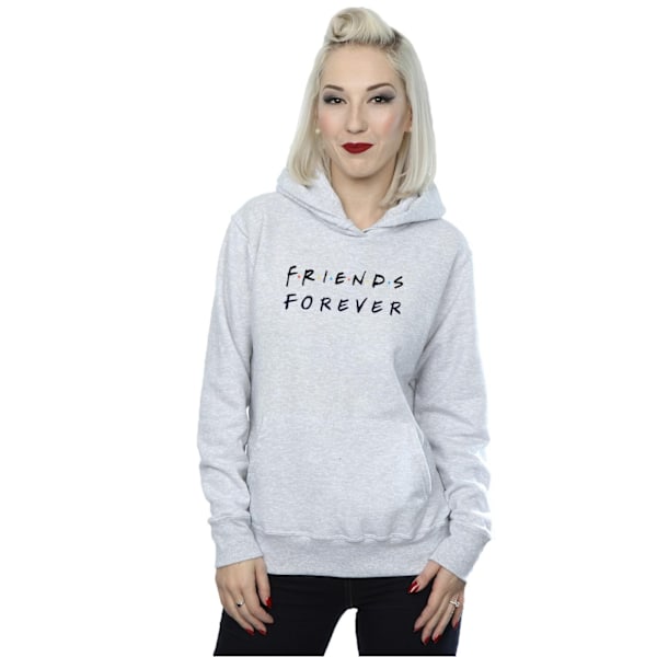 Friends Dam/Damer Forever Logo Hoodie M Sports Grey Sports Grey M