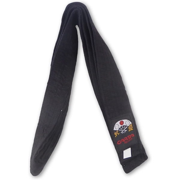 Carta Sport Barn/Barn Karate Bälte 220cm Svart Black 220cm