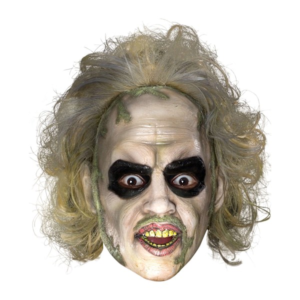 Beetlejuice Unisex Vuxen 3/4 Mask Med Hår One Size Flerfärgad Multicoloured One Size