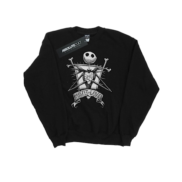 Disney Herr Nightmare Before Christmas Misfit Love Sweatshirt S Black S