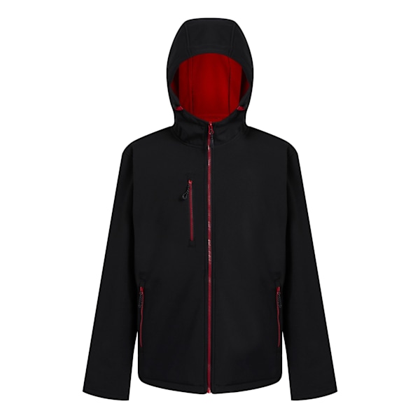 Regatta Professional Herr 2-lagers Softshelljacka XL Svart/Cl Black/Classic Red XL