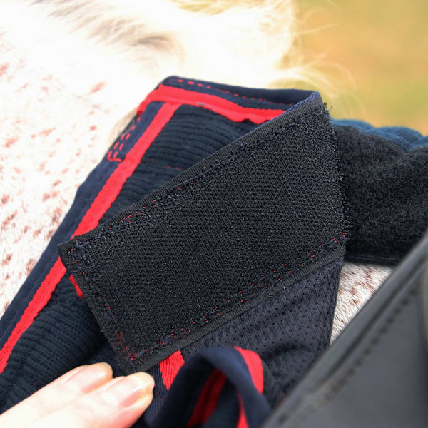 Hy DefenceX System Cool Control Hästtäcke 4´ 9 Marinblå Navy/Red 4´ 9