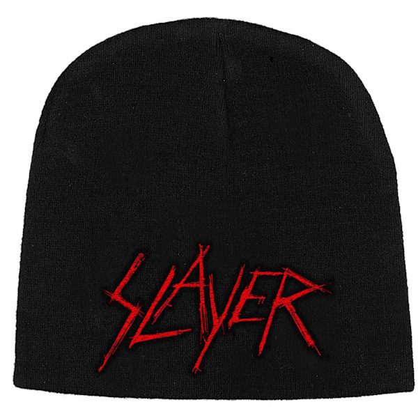 Slayer Unisex Vuxen Scratch Logo Mössa En Storlek Svart Black One Size
