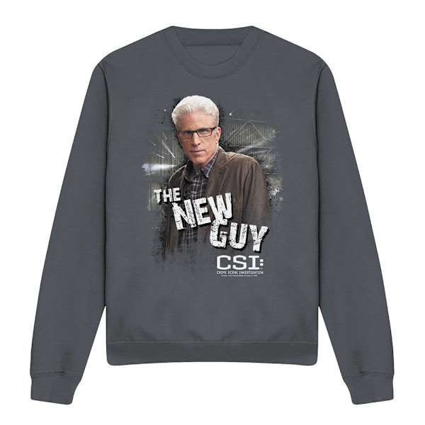 CSI Unisex Vuxen The New Guy Sweatshirt XXL Kolgrå Charcoal XXL