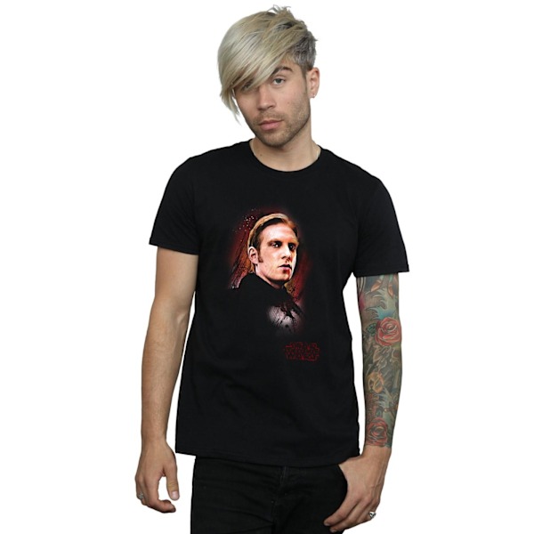 Star Wars The Last Jedi General Hux Borstad T-shirt 3XL Svart Black 3XL