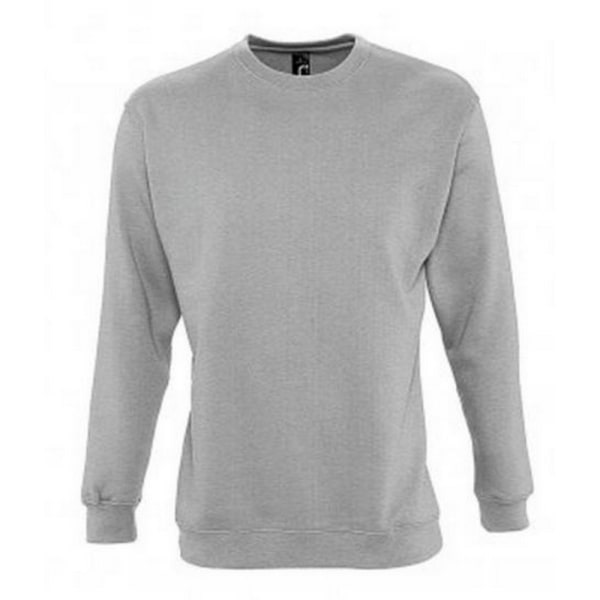 SOLS Herr Supreme Plain Cotton Rich Sweatshirt XL Marinblå Navy XL