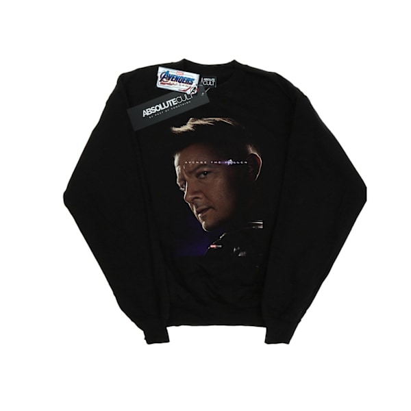 Marvel Pojkar Avengers Endgame Avenge The Fallen Hawkeye Sweatshirt Black 7-8 Years