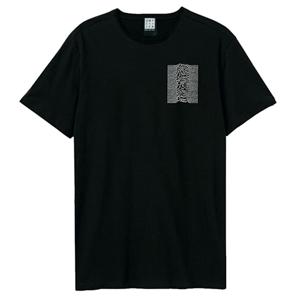 Amplified Unisex Vuxen Pulsar Pocket Tracklist Joy Division T-S Black M