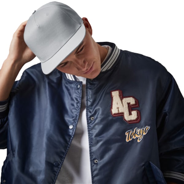 Beechfield Unisex 5 Panel Retro Rapper Cap One Size Ljusgrå Light Grey One Size