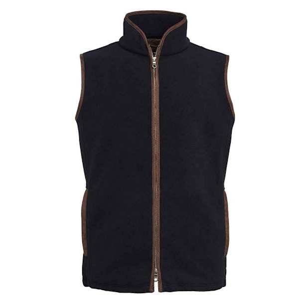 Brook Taverner Unisex Vuxen Cincinatti Fleece Gilet XS Gunmetal Gunmetal Grey XS