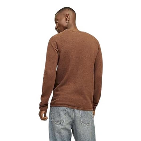Jack And Jones Herr Texturerad Regular Raglan Tröja S Mocka Bisq Mocha Bisque S