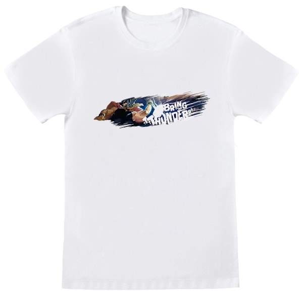 Marvel Boys Thor Bring The Thunder T-Shirt 9-11 år Vit White 9-11 Years