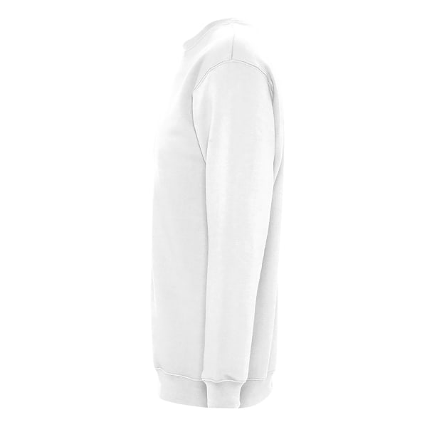 SOLS Herr Supreme Plain Cotton Rich Sweatshirt XL Vit White XL