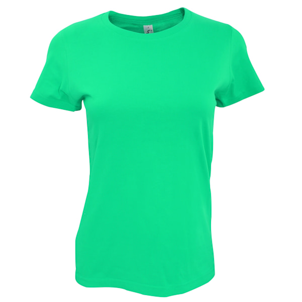 SOLS Dam/Kvinnor Imperial Kortärmad T-shirt L Smaragd Emerald L