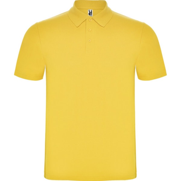 Roly Unisex Austral Kortärmad Polotröja M Gul Yellow M