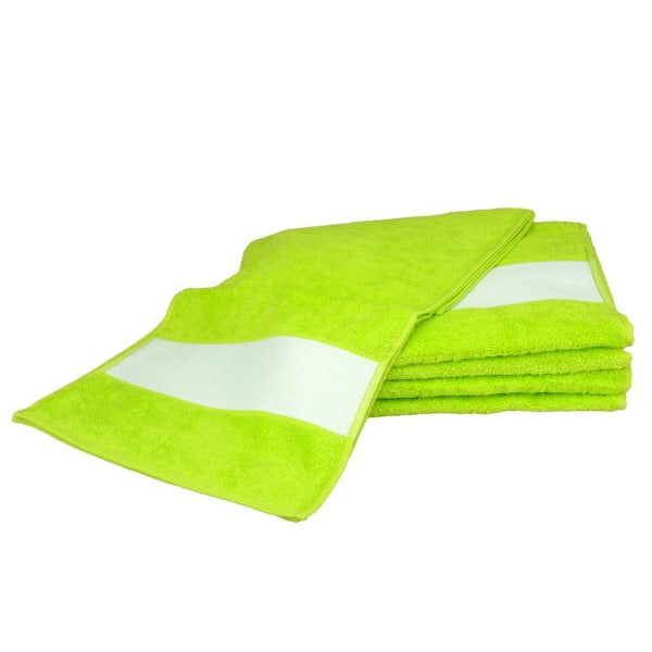 A&R Handdukar Subli-Me Sport Handduk One Size Lime Grön Lime Green One Size