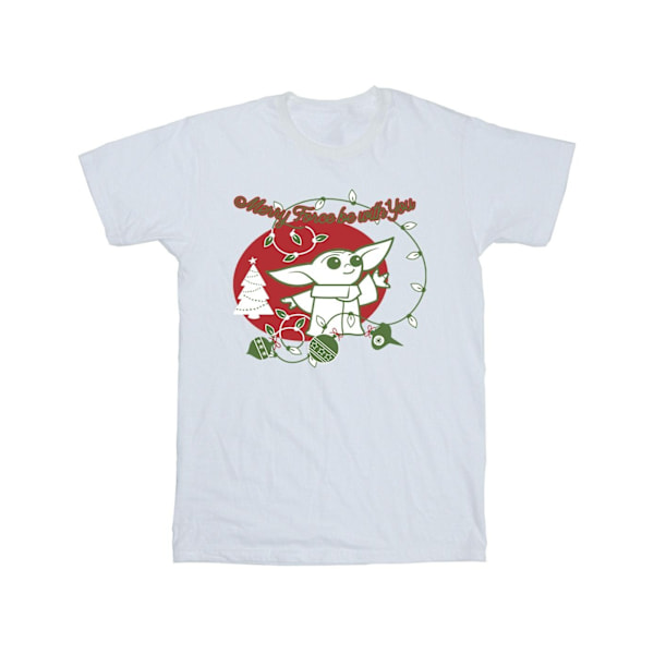 Star Wars The Mandalorian Herr Baby Yoda Force Be With You T-Sh White 4XL