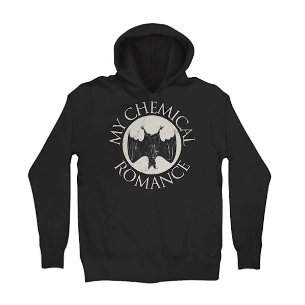 My Chemical Romance Unisex Vuxen Bat Hoodie S Svart Black S