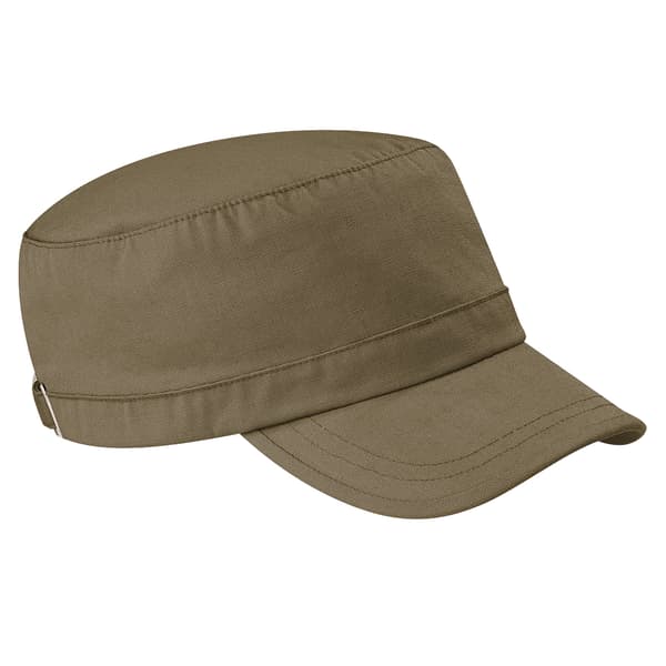Beechfield Army Cap / Huvudbonad One Size Vit White One Size
