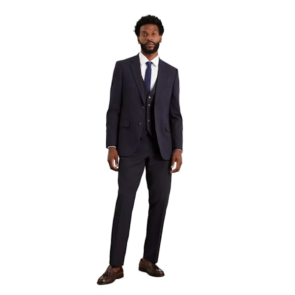 Burton Essential Tailored Suit Trousers 30S Navy Navy 30S