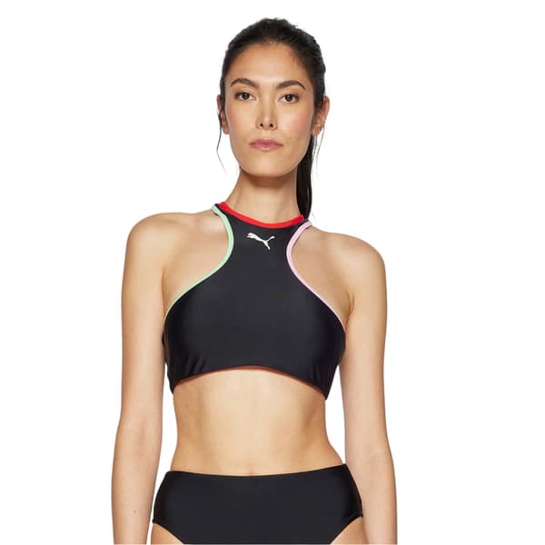 Puma Dam Performance Bikini Top 10 UK Svart Black 10 UK