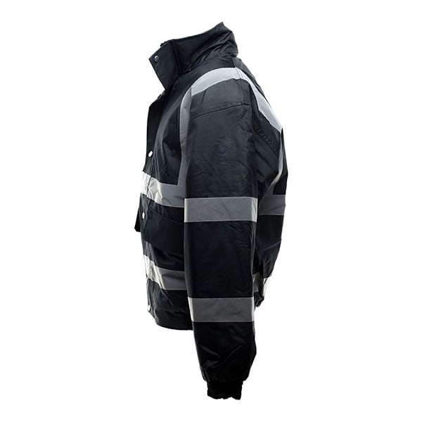 Yoko Hi-Vis Bomberjacka för män (2-pack) 2XL Svart Black 2XL