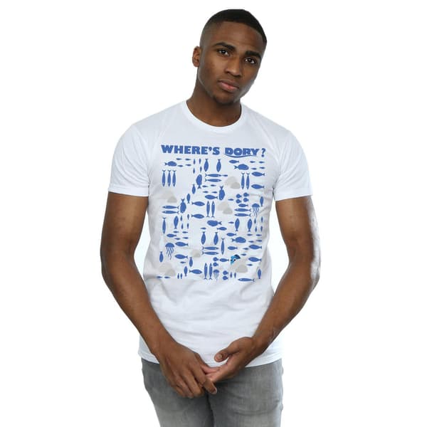 Disney Herr Hitta Doris Var är Doris? T-shirt M Vit White M
