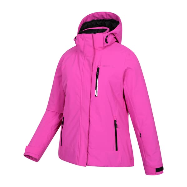 Mountain Warehouse Dam/Dam Aspen Vattentät Skidjacka 20 Bright Pink 20 UK