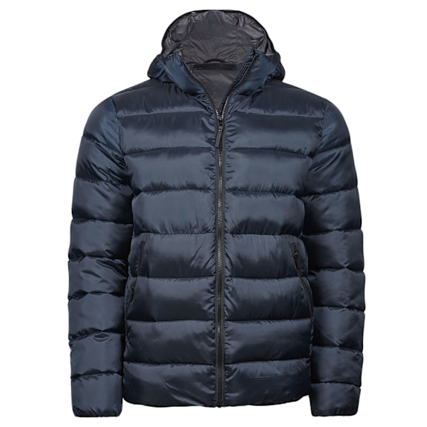 Tee Jays Unisex Adult Lite Hooded Padded Jacket M Marinblå Navy Blue M