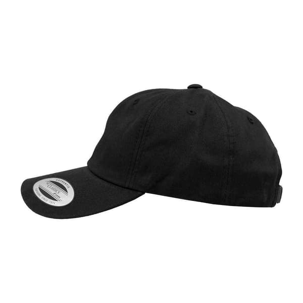 Flexfit Unisex Lågprofil Bomullstwill Keps One Size Svart Black One Size