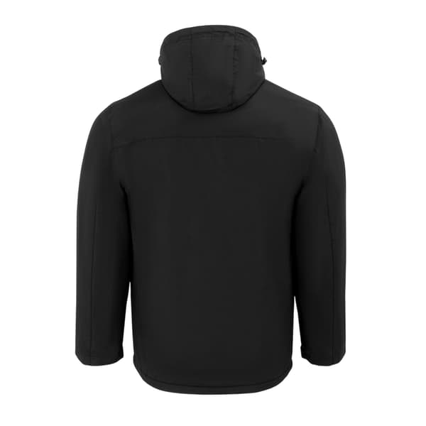 Gelert Herr Solid Hooded Regular Parka S Svart Black S