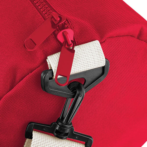 Bagbase Mini Barrel Axelväska One Size Classic Röd/Off White Classic Red/Off White One Size