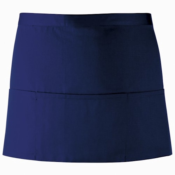 Premier Dam/Kvinnors Färger 3 Fickor Förkläde / Arbetskläder En Storlek Navy One Size