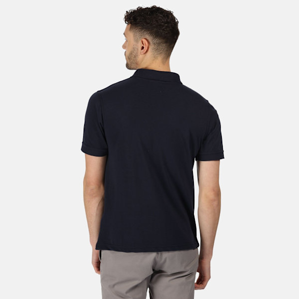 Regatta Professional Mens Classic 65/35 Kortärmad Poloskjorta Navy XL