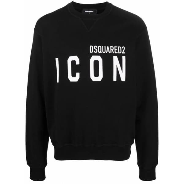 DSquared2 Unisex Vuxen Cool Icon Logo Tröja M Svart Black M