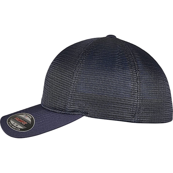 Flexfit Unisex Adult 360 Omnimesh Mesh Cap S-M Marinblå Navy S-M