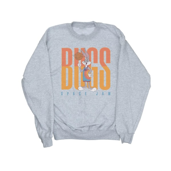 Space Jam: A New Legacy Herr Bugs Bunny Basket Spin Sweatshirt Sports Grey 3XL