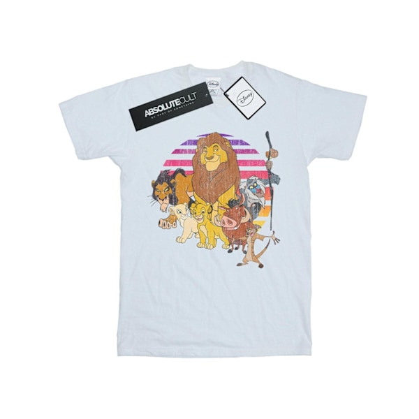 Disney Dam/Damer The Lion King Pride Family Bomull Boyfrien White L