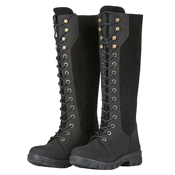 Dublin Unisex Adult Sloney Suede Country Boots 3 UK Svart Black 3 UK