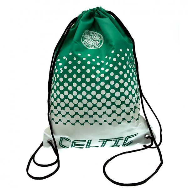 Celtic FC Fade Dragkedjesväska En Storlek Grön/Vit Green/White One Size