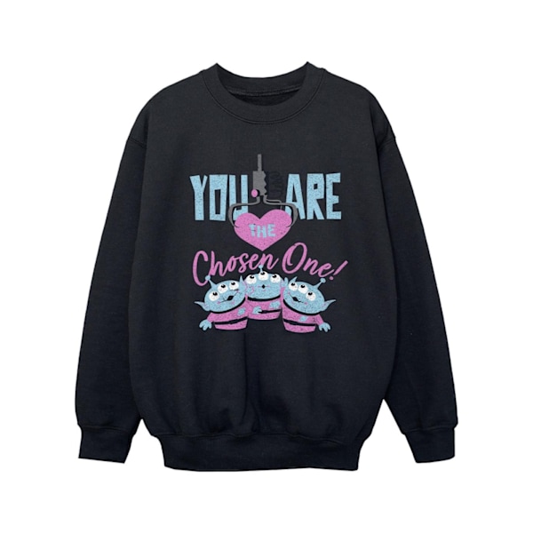 Disney Girls Toy Story You Are The Chosen One Sweatshirt 7-8 År Navy Blue 7-8 Years