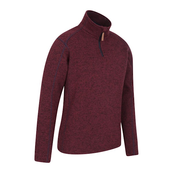 Mountain Warehouse Idris II Halvzip Fleece Top 3XL Mörk Röd Dark Red 3XL