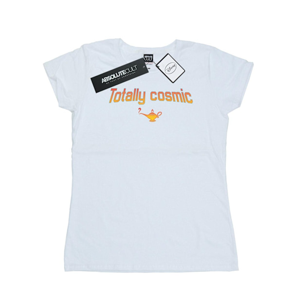 Disney Dam/Kvinnor Aladdin Totally Cosmic Bomull T-shirt S Wh White S