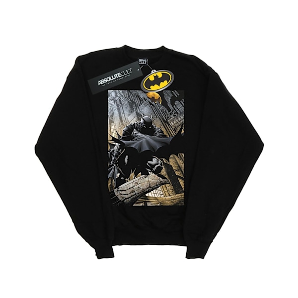 DC Comics Herr Batman Night Gotham City Sweatshirt 5XL Svart Black 5XL