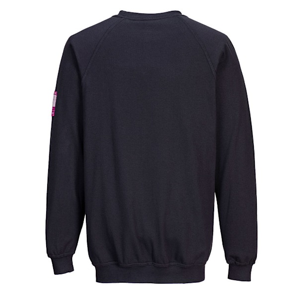 Portwest herr flamskyddad långärmad tröja 4XL marinblå Navy 4XL
