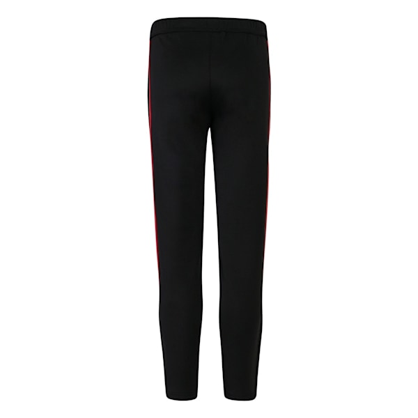 Finden & Hales Stickade Träningsoverallsbyxor för Pojkar 9/10 Black/Red 9/10 Years
