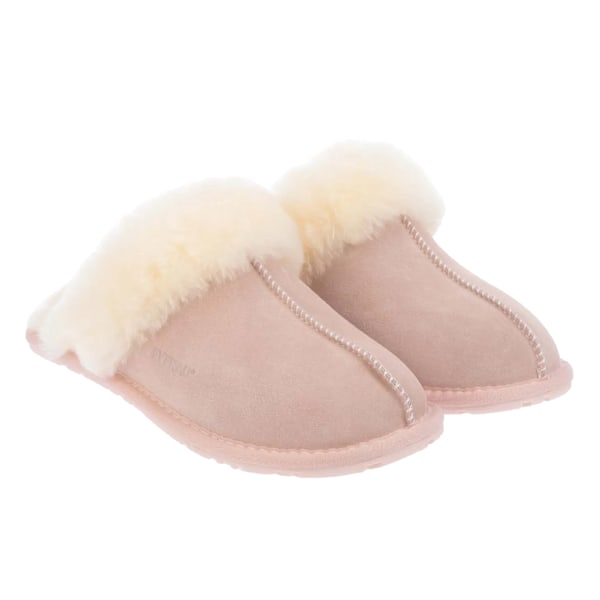 EverAu Dam/Kvinnor Mockaskor i Koskinn 7 UK Rosa Pink 7 UK