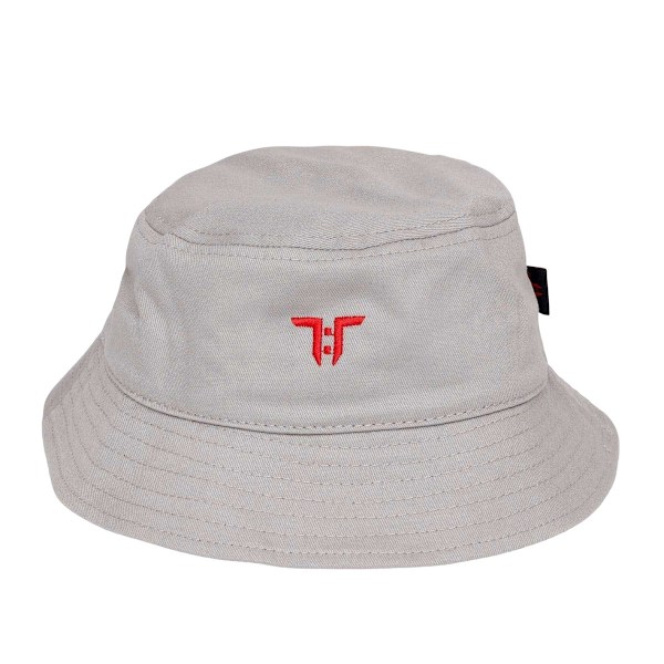 Tokyo Time Barn/Barn Logo Hink Hat En Storlek Grå/Röd Grey/Red One Size