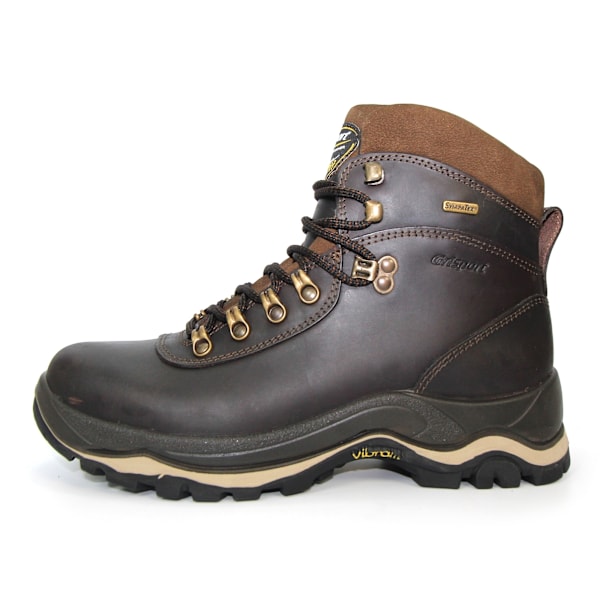 Grisport Evolution Vaxat Läder Vandringskängor 7 UK Brun Brown 7 UK
